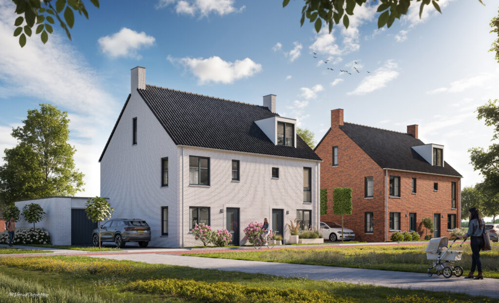 Twee-onder-een-kapwoningen